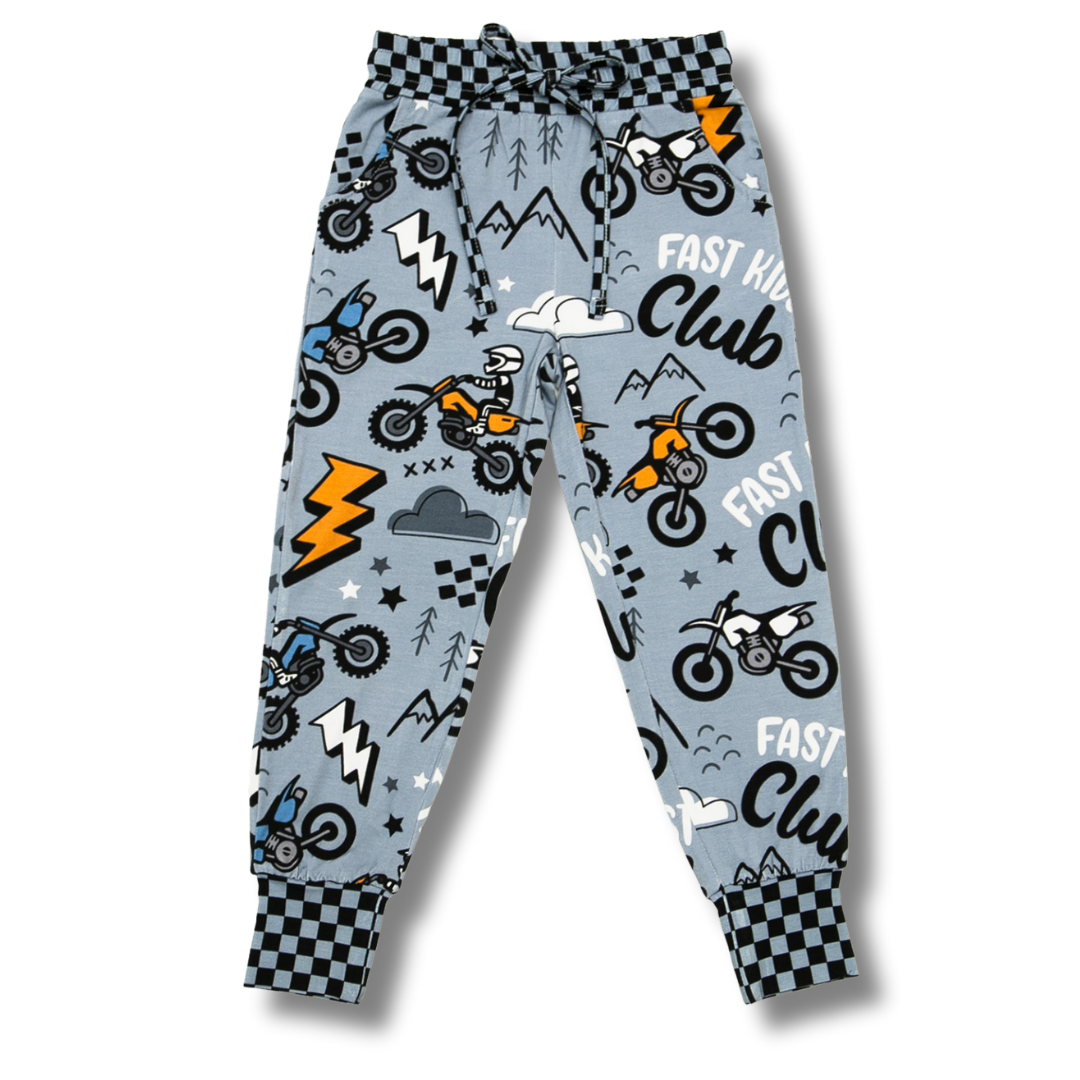 Fast Kids Club Bamboo Pants (2T - YL)