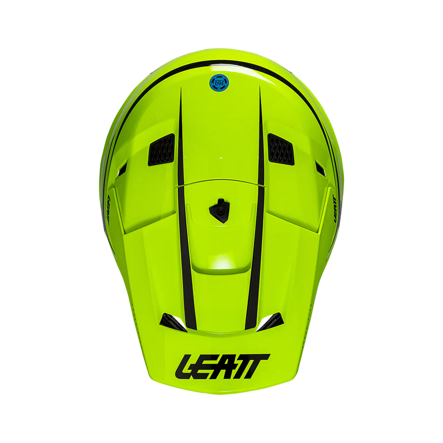 Helmet Moto 3.5 with 2.5s Goggle - Junior (Neon Yellow)
