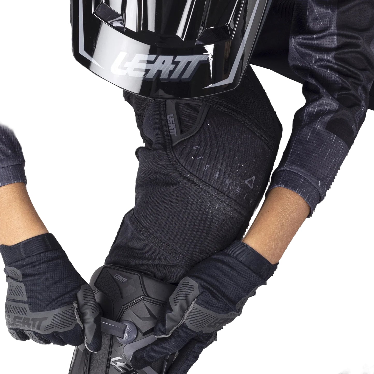 Leatt Moto 3.5 Junior/Mini Ride Kit (Stealth)