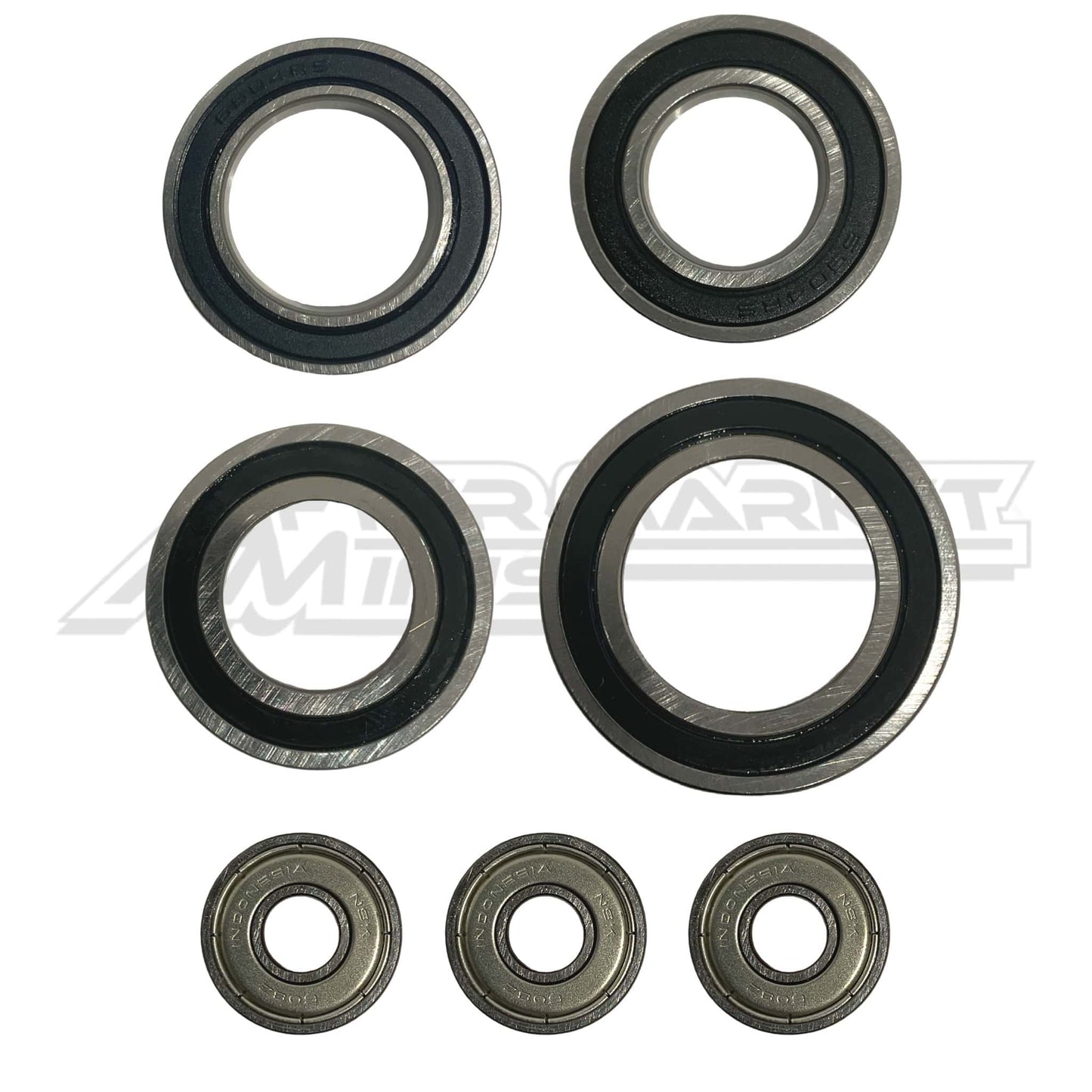 KTM, Gas Gas, Husqvarna E2 Aftermarket Minis High Grade Motor / Rear Wheel Bearing Kit