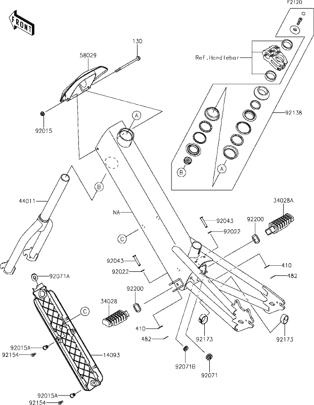 ELEKTRODE 16 NUMBER PLATE HARDWARE