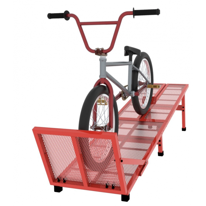 FastStart Portable BMX Starting Gate with Grip Tape