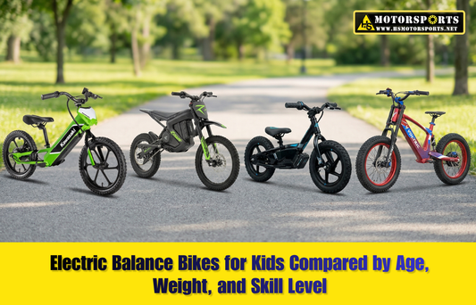 Electric Balance Bikes for Kids Compared by Age, Weight, and Skill Level