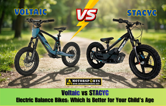 STACYC vs Voltaic Electric Balance Bikes