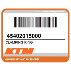 Oem Ktm Grip Locking Clamp Ring