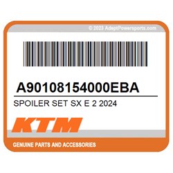 Oem Ktm Spoiler set
