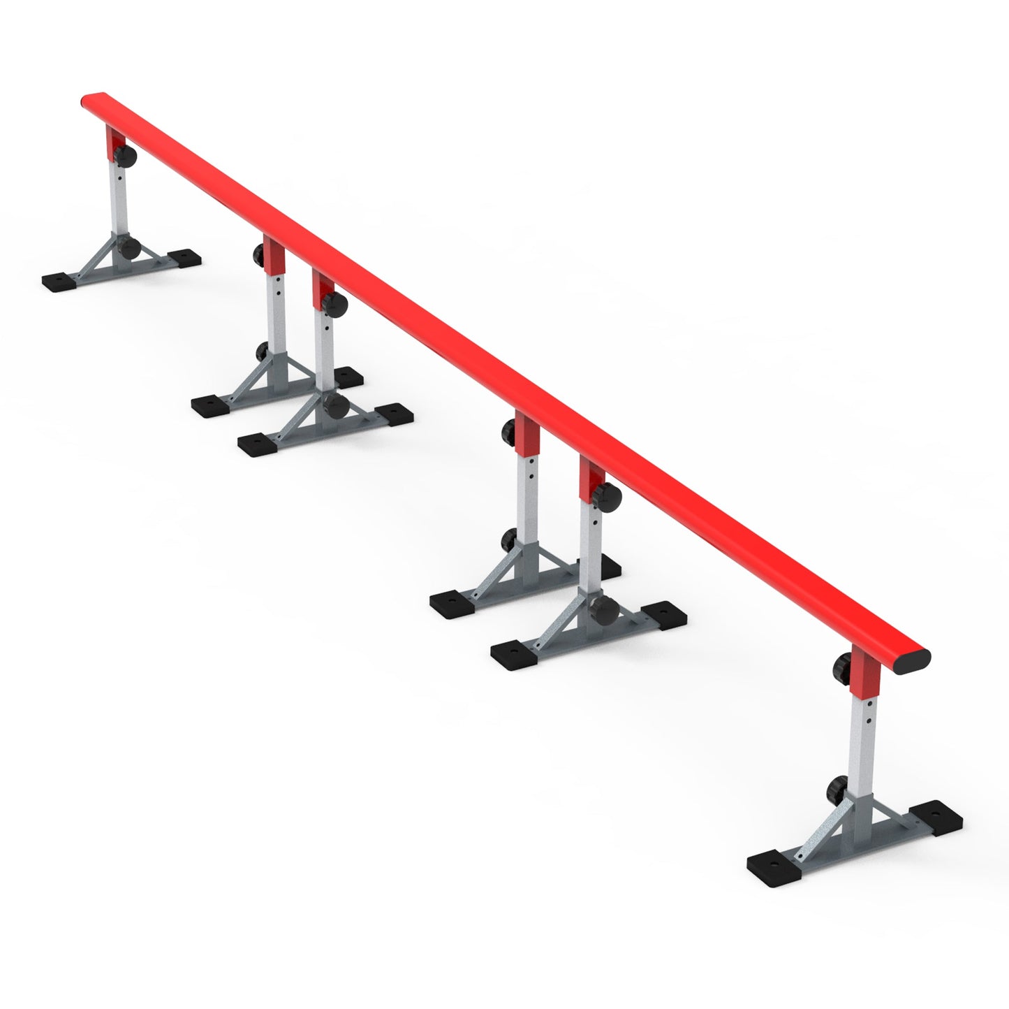 12 Foot Grind Rail- (3) 4FT Grind Rails