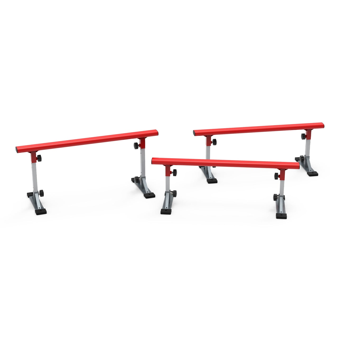 12 Foot Grind Rail- (3) 4FT Grind Rails