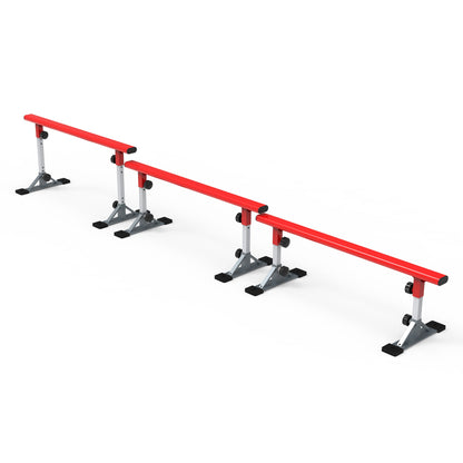 12 Foot Grind Rail- (3) 4FT Grind Rails
