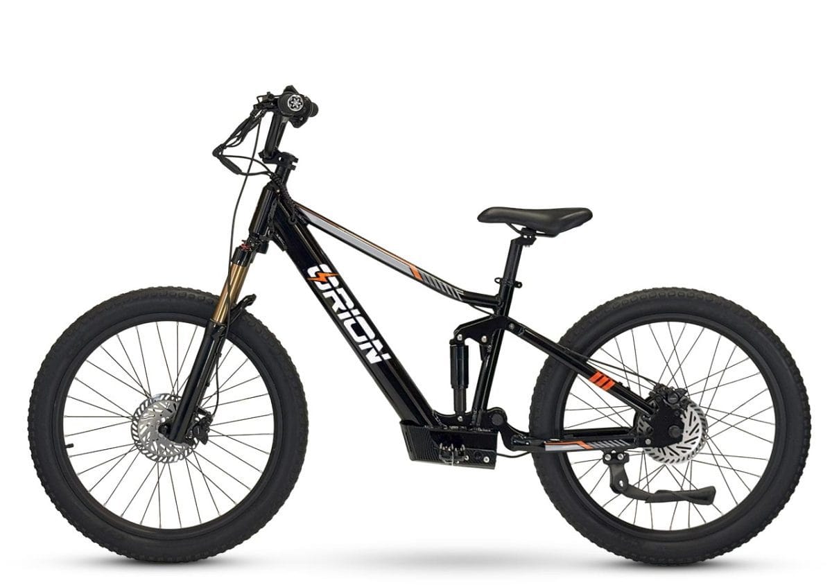 Orion e24X — whole bike with handlebar controls