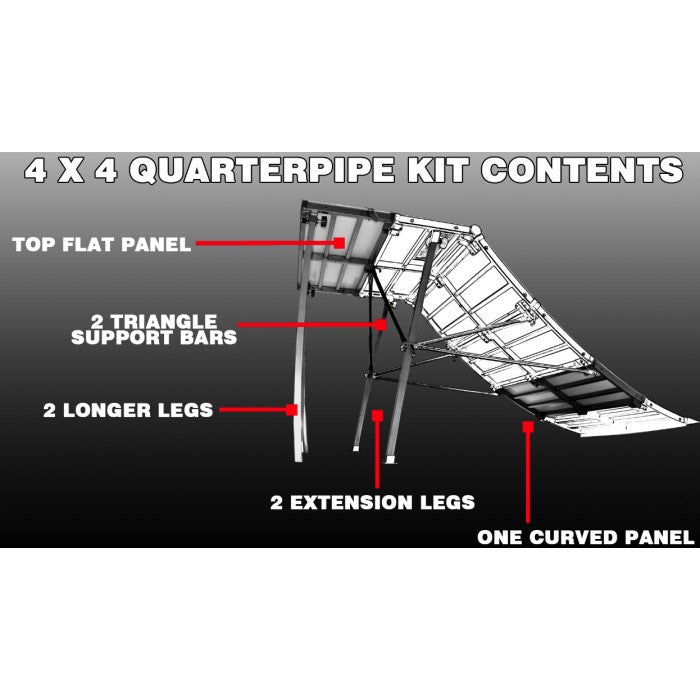 freshpark 4FT High Quarter Pipe kit