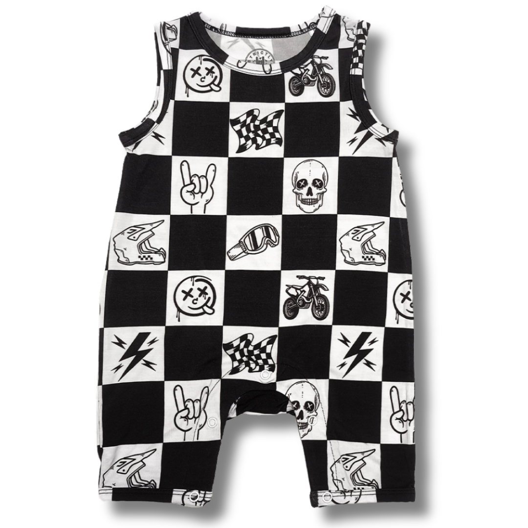 Dirt Dash Romper