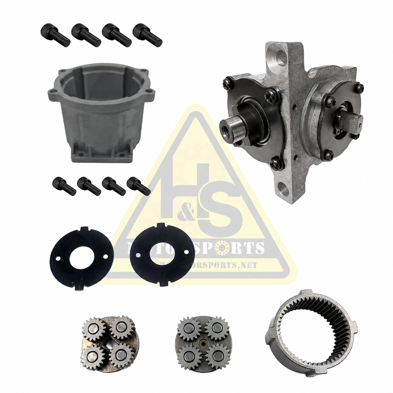 H&S Complete Gearbox Rebuild Kit – STACYC 16ELITE/18/20