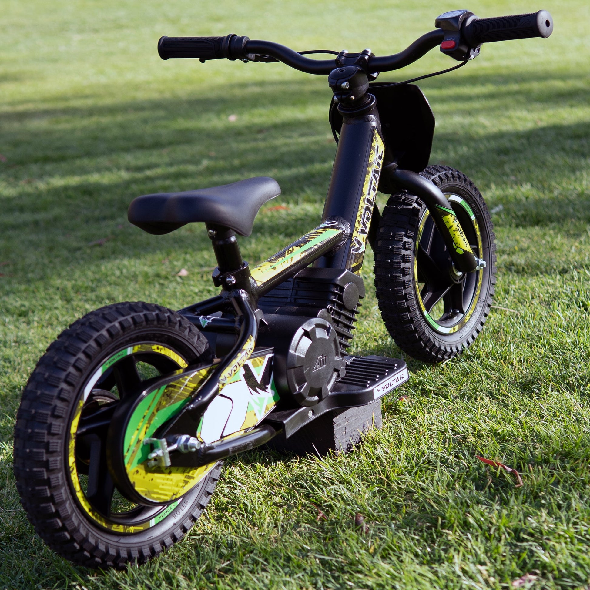 Voltaic Cub Kids Electric Dirt Bike 12'' Green