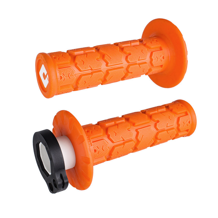 ODI Rogue MX V2 Lock-On Grips - Orange