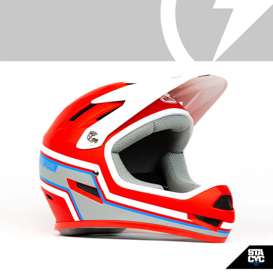 H-D SANCTION HELMET BY STACYC RED