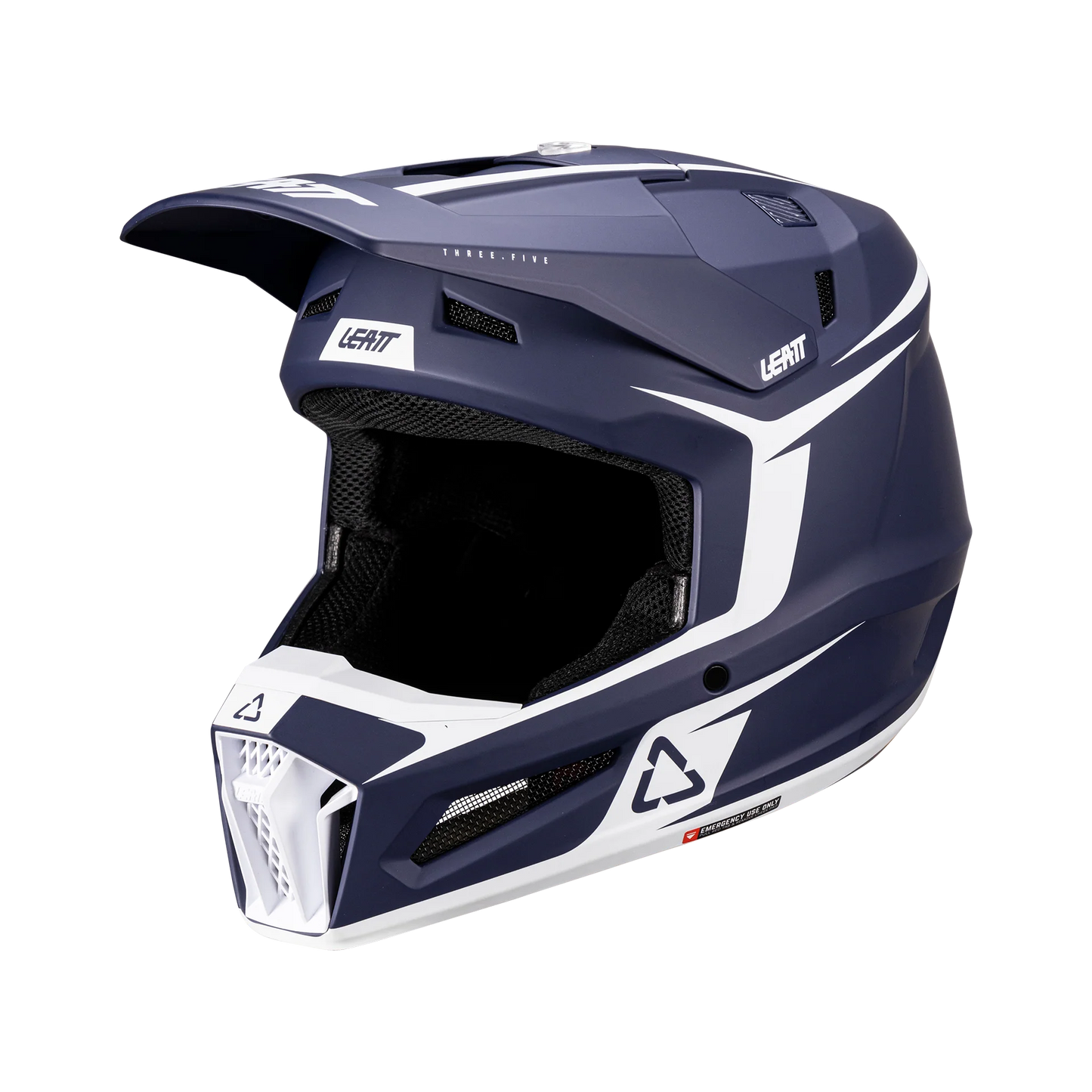 Helmet Moto 3.5 with 2.5s Goggle - Junior (Blue)