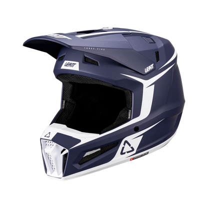 Helmet Moto 3.5 with 2.5s Goggle - Junior (Blue)