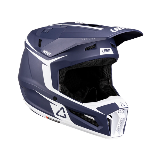 Helmet Moto 3.5 with 2.5s Goggle - Junior (Blue)