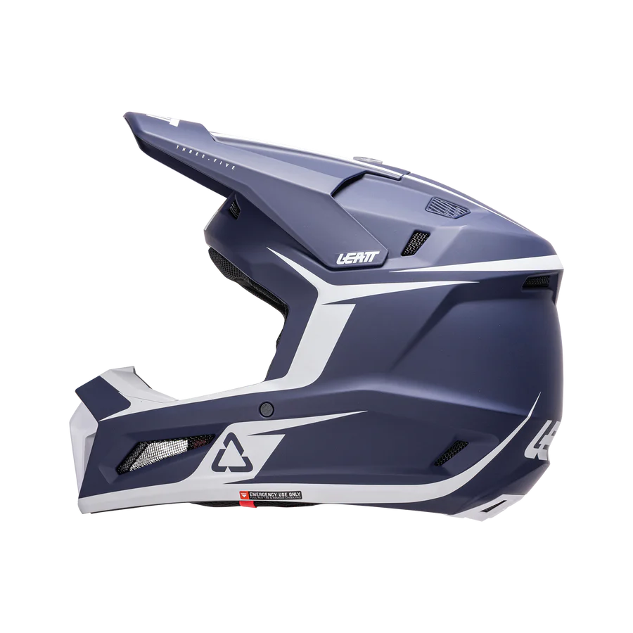 Helmet Moto 3.5 with 2.5s Goggle - Junior (Blue)