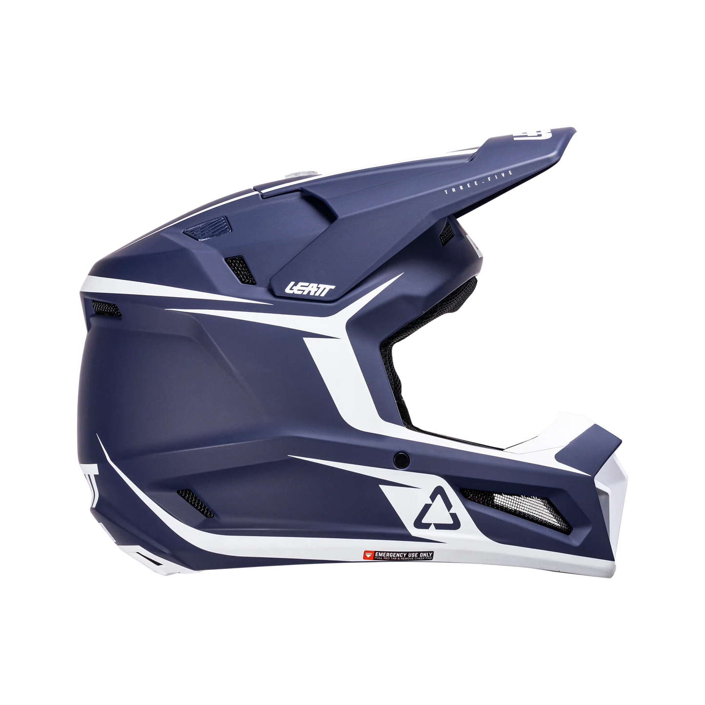 Helmet Moto 3.5 with 2.5s Goggle - Junior (Blue)