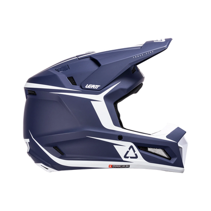 Helmet Moto 3.5 with 2.5s Goggle - Junior (Blue)