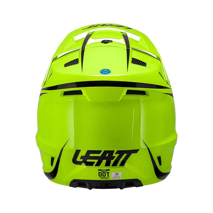 Helmet Moto 3.5 with 2.5s Goggle - Junior (Neon Yellow)