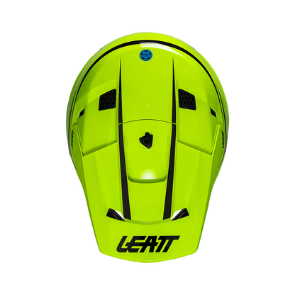 Helmet Moto 3.5 with 2.5s Goggle - Junior (Neon Yellow)