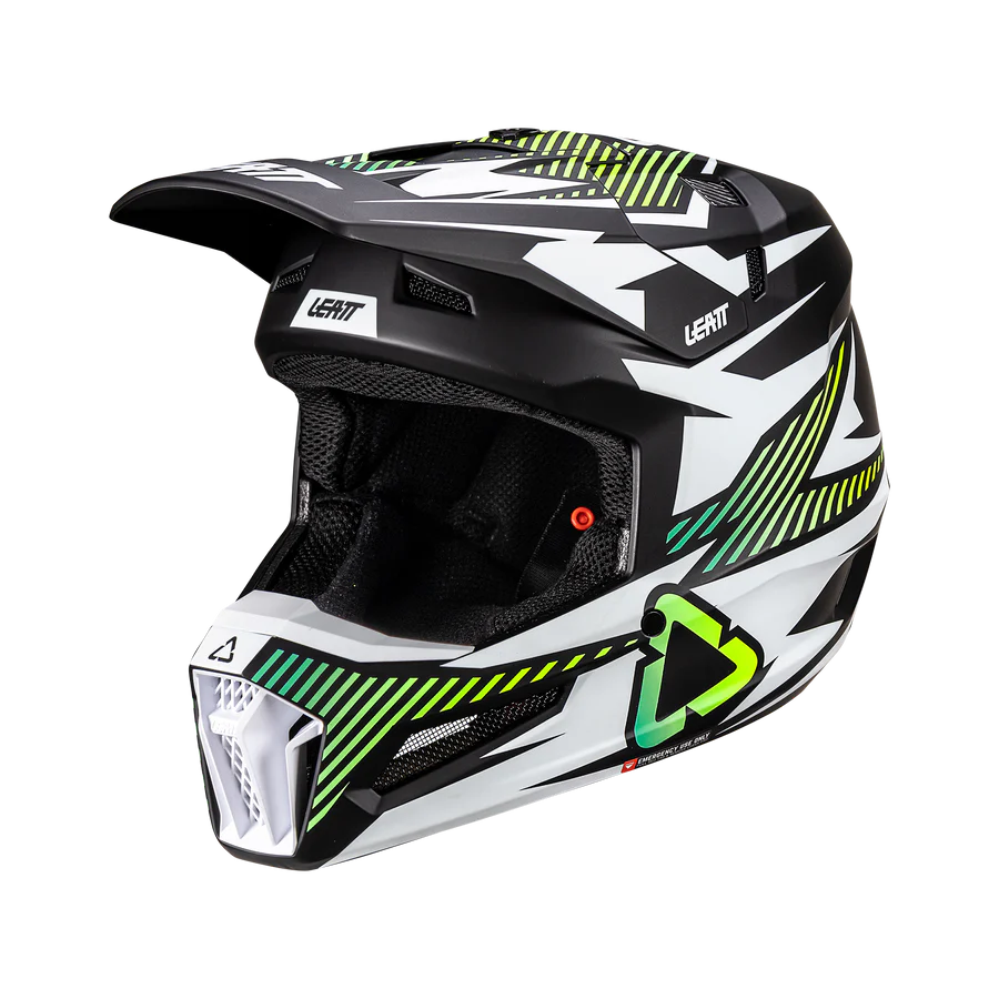 Helmet Moto 3.5 with 2.5s Goggle - Junior (Storm Teal)