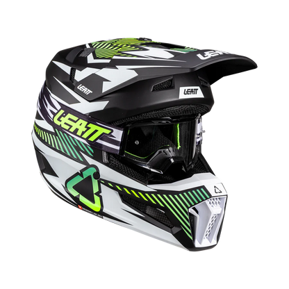 Helmet Moto 3.5 with 2.5s Goggle - Junior (Storm Teal)