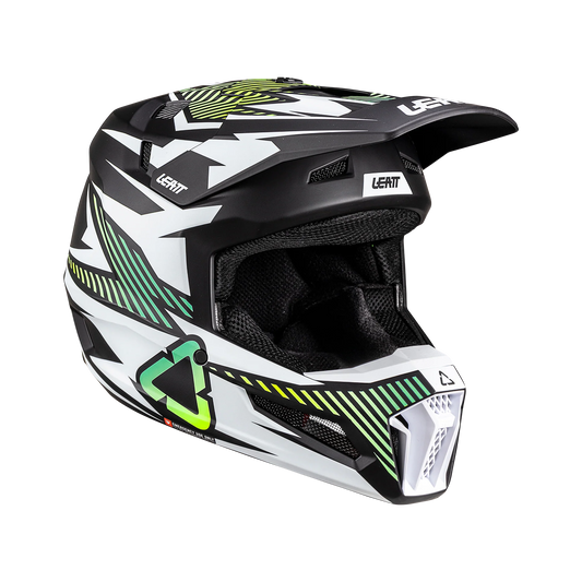 Helmet Moto 3.5 with 2.5s Goggle - Junior (Storm Teal)
