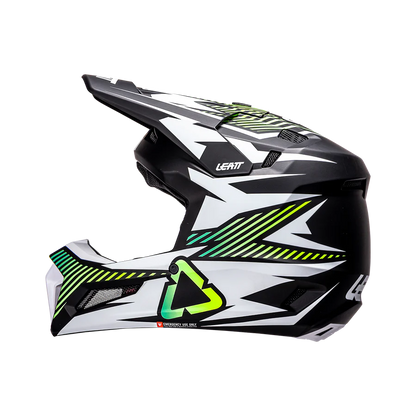Helmet Moto 3.5 with 2.5s Goggle - Junior (Storm Teal)