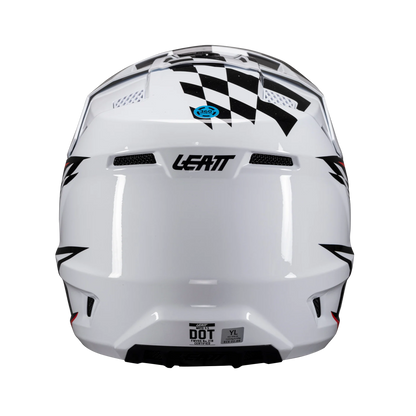 Helmet Moto 3.5 with 2.5s Goggle - Junior (White)