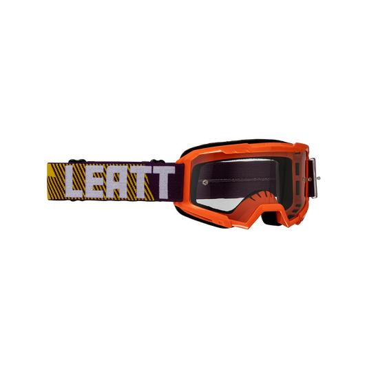 Leatt Vizion 2.5s Junior Goggles - Small - Orange (Clear 90%)