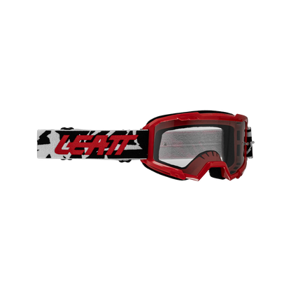 Leatt Vizion 2.5s Junior Goggles - Small - Red (Clear 90%)