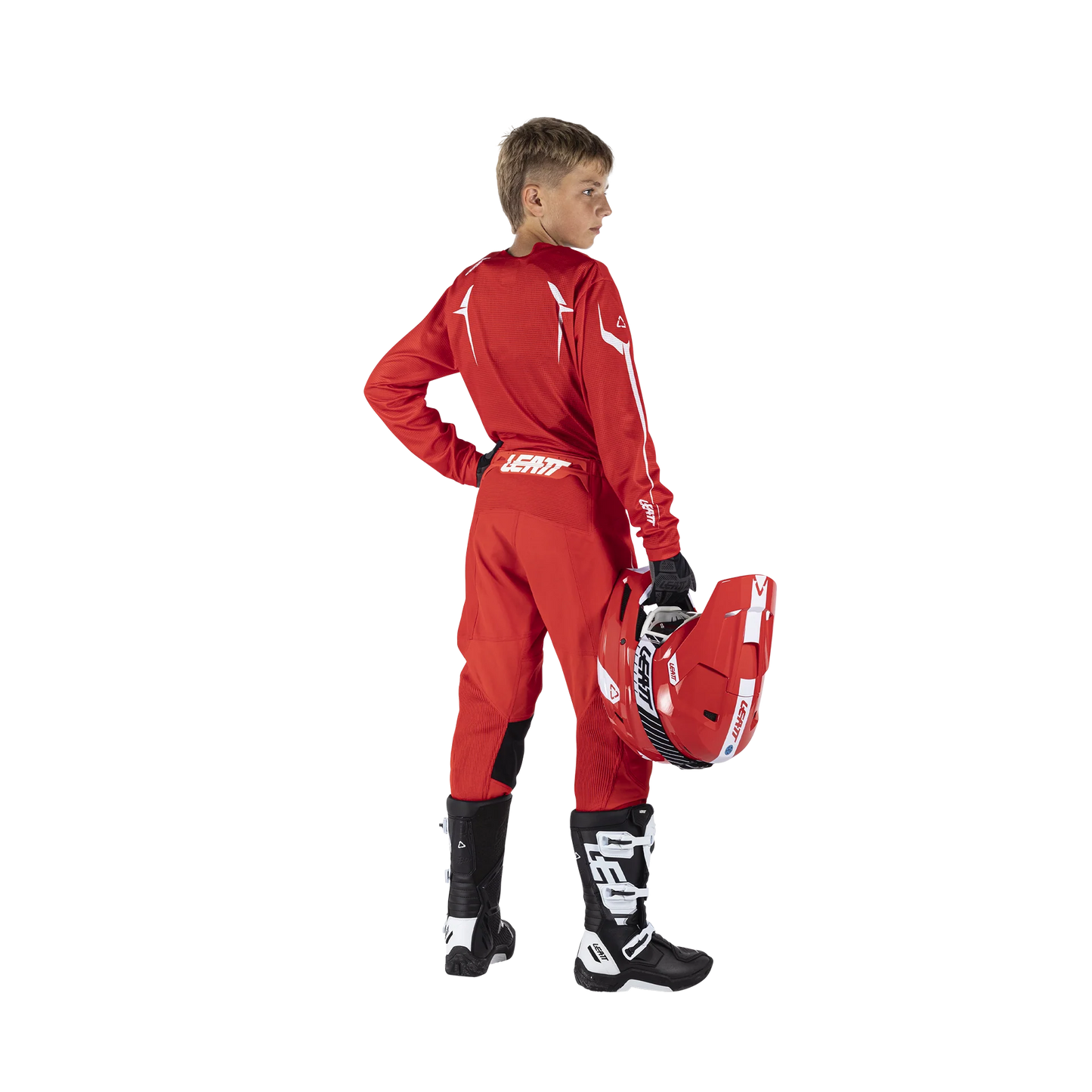 Leatt Moto 3.5 Junior/Mini Ride Kit (Red)