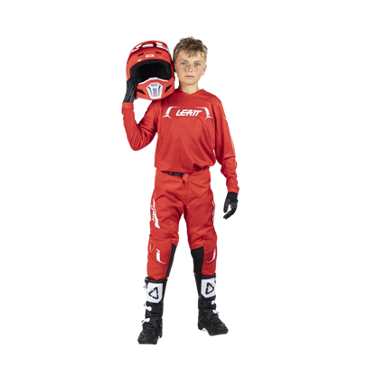 Leatt Moto 3.5 Junior/Mini Ride Kit (Red)