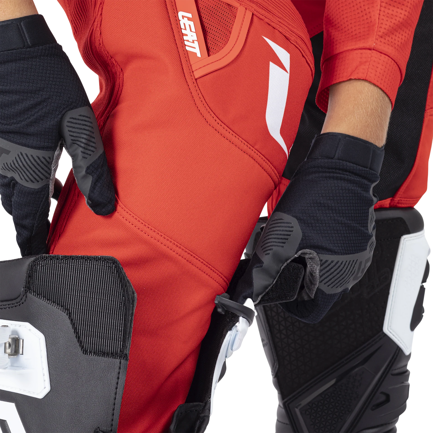 Leatt Moto 3.5 Junior/Mini Ride Kit (Red)