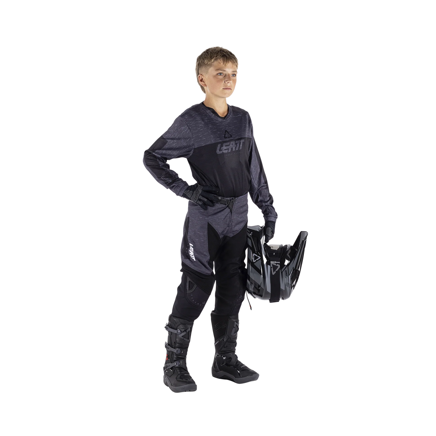 Leatt Moto 3.5 Junior/Mini Ride Kit (Stealth)