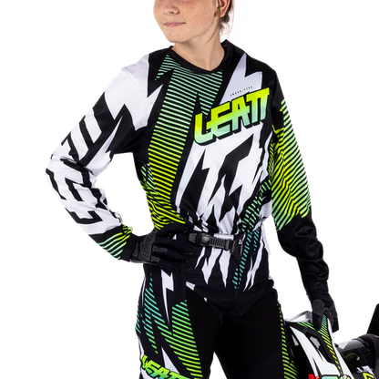 Leatt Moto 3.5 Junior/Mini Ride Kit (Storm Teal)