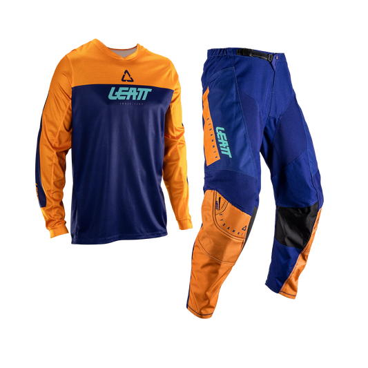 Leatt Moto 3.5 Junior/Mini Ride Kit (Orange)