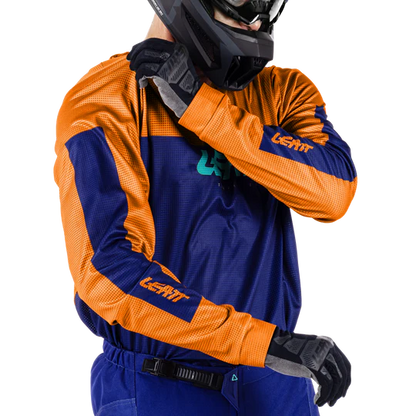 Leatt Moto 3.5 Junior/Mini Ride Kit (Orange)