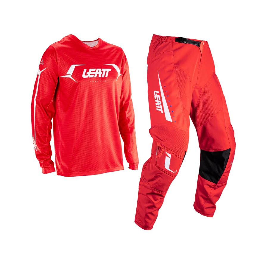 Leatt Moto 3.5 Junior/Mini Ride Kit (Red)