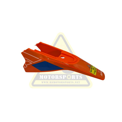 RFN Warrior SX-E500 orange rear fender OEM replacement