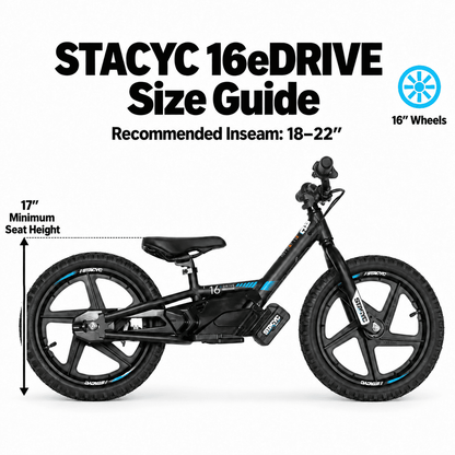 STACYC 16eDRIVE Brushless