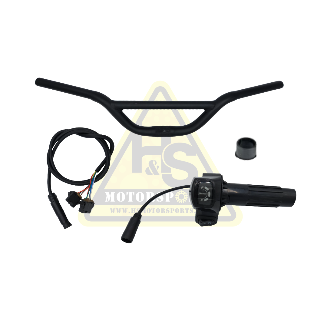 H&S 19mm Riser Bar Conversion kit for Stacyc 12/16 - H&S Motorsports, LLC.