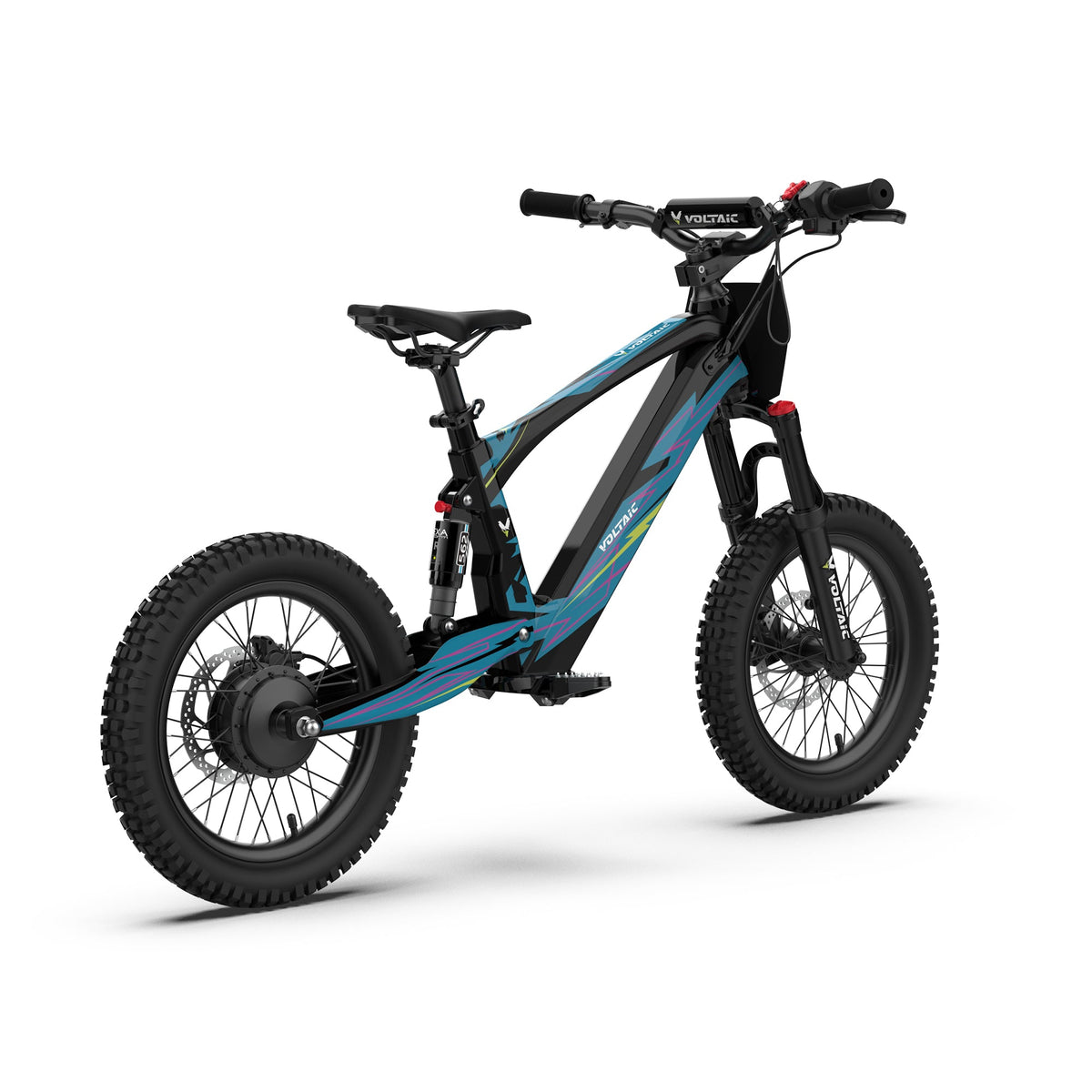 Blue Flying Fox 16-inch front three-quarter view