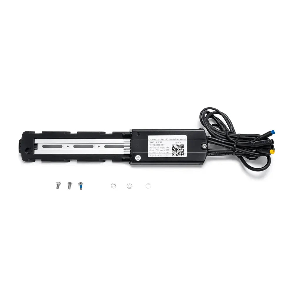 Macfox X1S controller and battery mount assembly