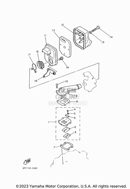 Oem Pw50 Airbox Screw