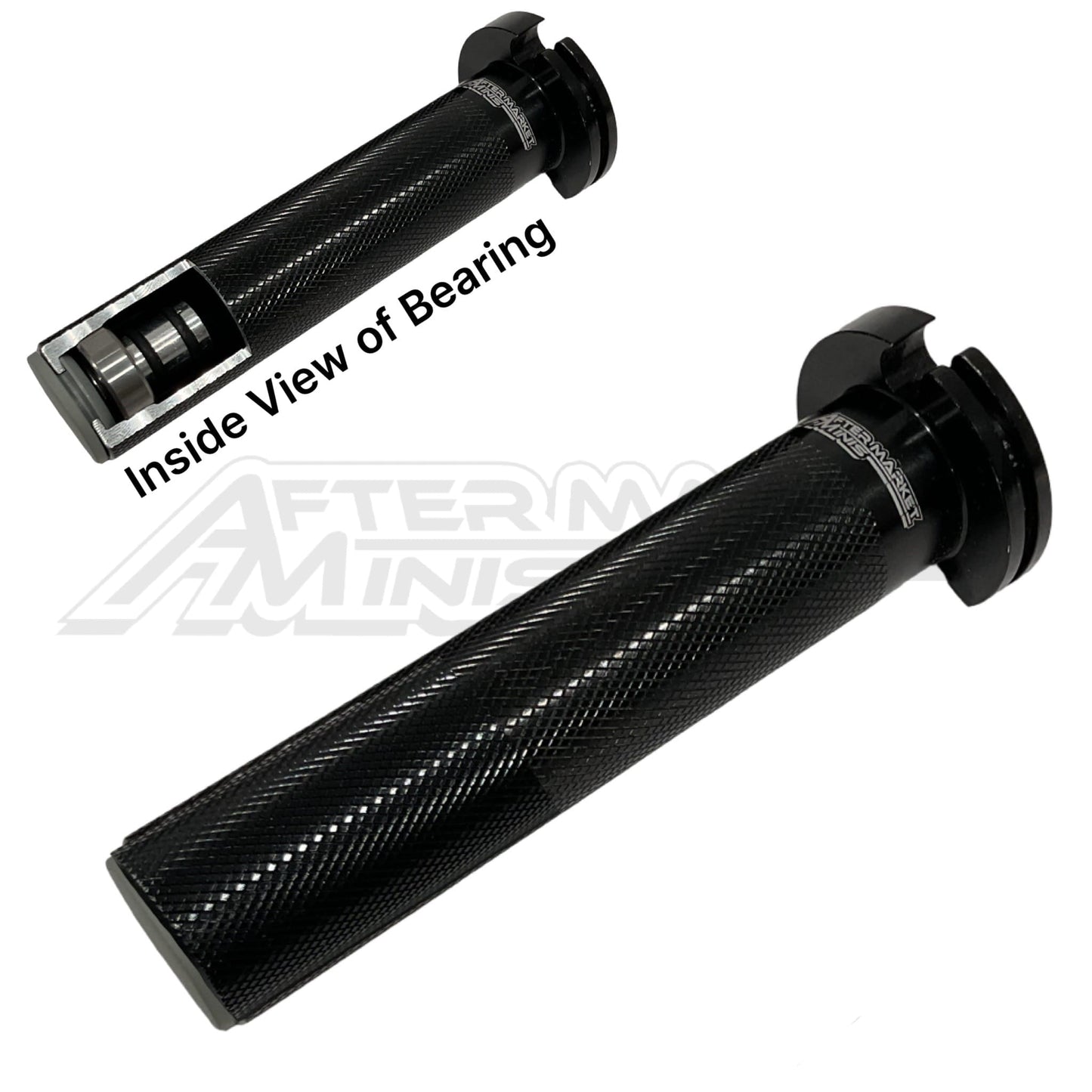 PW50 Aftermarket Minis Billet Quick Turn Throttle Tube with Bearing